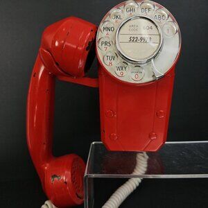Automatic Electric 1953 Rotary Vintage Telephone Space Saving Design Canada